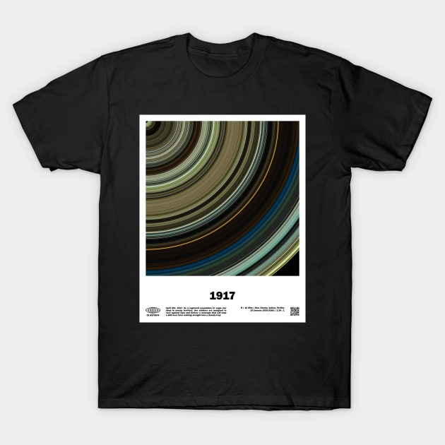 minimal_1917 Abstract Circular Art Movie T-Shirt by silver-light